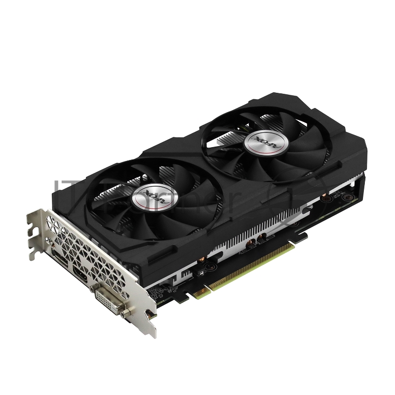 Видеокарта AFOX GeForce RTX 2060, 6 GB GDDR6, 192 bit, DVI-D, DisplayPort, HDMI, GPU 1365 MHz