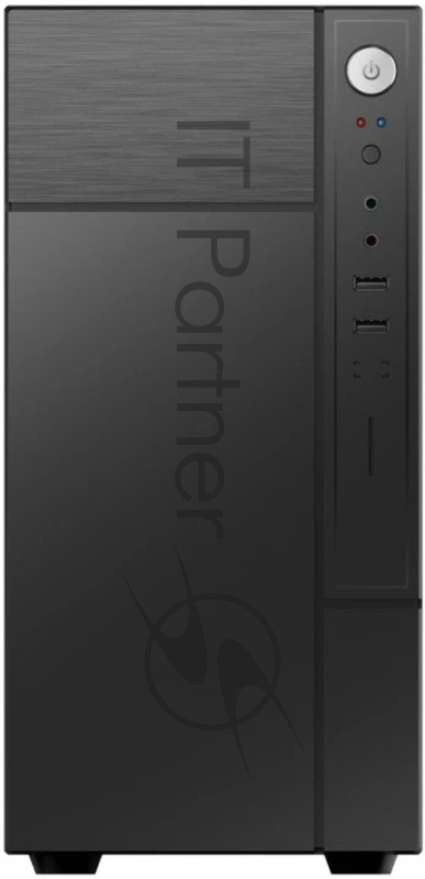 Компьютерный корпус с блоком питания 450Вт./Case Forza mATX case, black, w/PSU 450W 12cm, w/2xUSB 2.0, w/pwr cord, w/o FAN