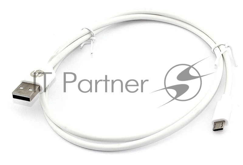 Дата-кабель Amperin USB-microUSB 1m 2A белый (YDS-C-AM)