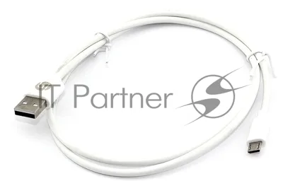 Дата-кабель Amperin USB-microUSB 1m 2A белый (YDS-C-AM)