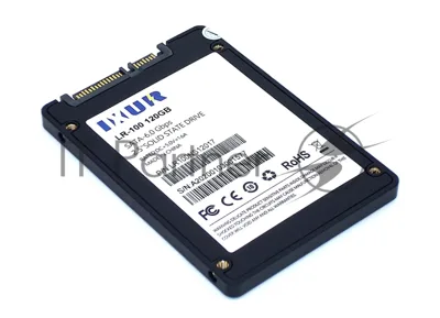 Накопитель SSD IXUR SMS200S3, 120Gb, SATA III, 2.5", R/W 560/500