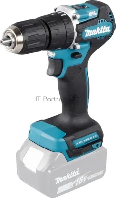 Дрель-шуруповерт Makita DHP487Z, 18 В, 0 Ач, 40 Нм, бесщеточный, ударный