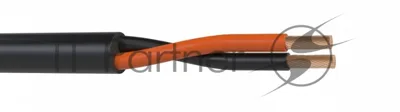 Кабель акустический 50 м, 16 AWG HighFlex, 1.5 мм2, диаметр 7.7мм, медь 84 x 0,15 мм, черный, бухта