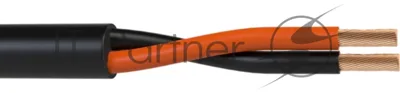 Кабель акустический 300 м, 16 AWG HighFlex, 1.5 мм2, диаметр 7.7мм, медь 84 x 0,15 мм, черный, бухта