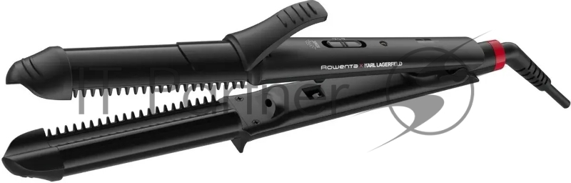 Щипцы для завивки волос Rowenta CF451LF0 черный, 32 мм, 200 °C, 2 режима