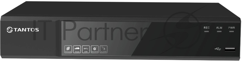 Сетевой 8 канальный регистратор Tantos TSr-NV08154 для IP камер