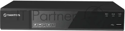 Сетевой 8 канальный регистратор Tantos TSr-NV08154 для IP камер
