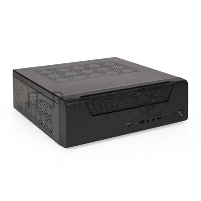 Компьютерный корпус Desktop ExeGate FL-102-TPS350 (mini-ITX, БП TPS350 с вент. 8см, 2*USB + 1*USB 3.0, аудио, черный)