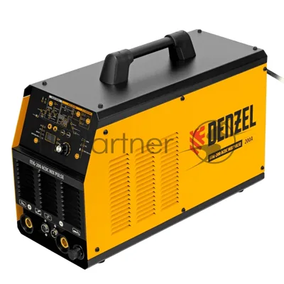 Аппарат инвертор. аргонодуговой сварки Denzel ITIG-200 DС Pulse Cold Weld, 200 А, ПВ 60%