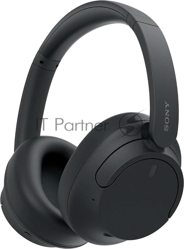 Беспроводные/проводные наушники SONY WH-CH720N черный, полноразмерные, Bluetooth + проводной, активное шумоподавление, до 50 ч