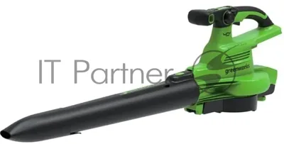 Воздуходув-Садовый Пылесос аккумуляторный GreenWorks GD40BVII, 40V, бесщеточный, без АКБ и ЗУаккумуляторный (2406907)