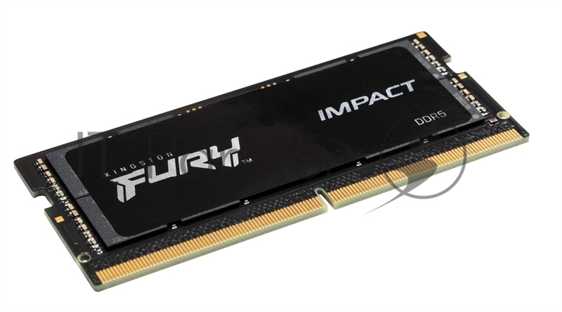 Оперативная память Kingston Fury Impact, DDR5, 32GB (1x32GB), 4800MHz, CL38 SO-DIMM