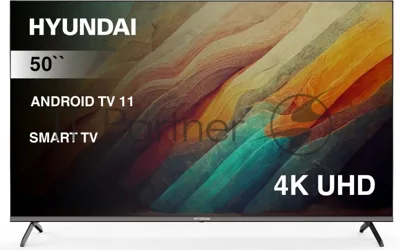 Телевизор Hyundai 50" H-LED50BU7006 черный LED UHD 60Hz Smart TV 1.5GB/8GB
