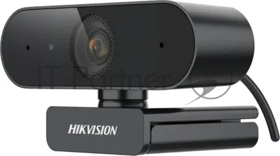 Веб-камера Hikvision DS-U04 2560x1440, 30 кадр/с, USB, микрофон, автофокус, крепление на мониторе, автоосвещение