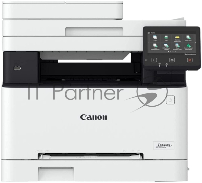 МФУ лазерное Canon i-SENSYS MF655Cdw, A4, цветное, печ. 21 стр/мин, скан. до 27 стр/мин (ч/б) 14 стр/мин (цвет), 1200 x 1200 dpi (принтер) 600x600dpi (сканер), USB, RJ-45, Wi-Fi, Air Print, Mopria