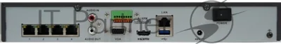 Видеорегистратор IP 4CH 4POE HiWatch DS-N304P(D) HIKVISION