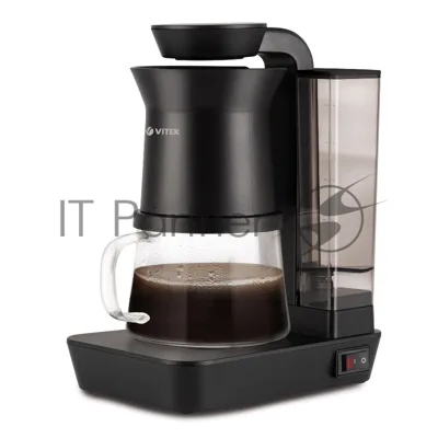 Кофеварка капельная Vitek Metropolis VT-8381 MC черный, исп. кофе - молотый, 0.54 л, 680 Вт.