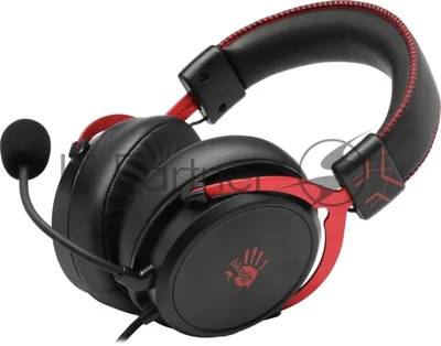 Гарнитура Bloody M590i Sports красный-чёрный, проводная, USB