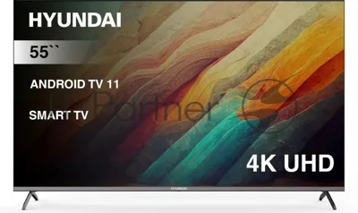 Телевизор Hyundai 55" H-LED55BU7006 черный LED UHD 60Hz Smart TV