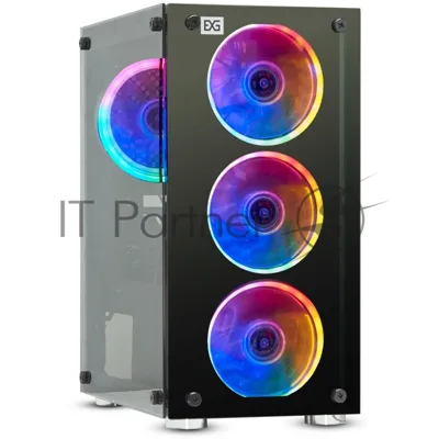 Компьютерный корпус Minitower ExeGate Mistery X2-NPX500