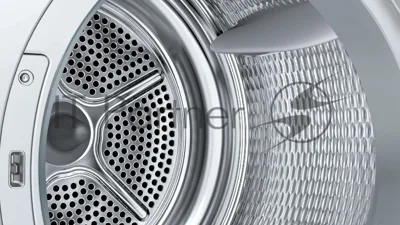 Сушильная машина Bosch WQG242AASN белый, 9 кг, сушка - конденсационная, программ - 14, 59.8 x 84.2 x 64.8 см