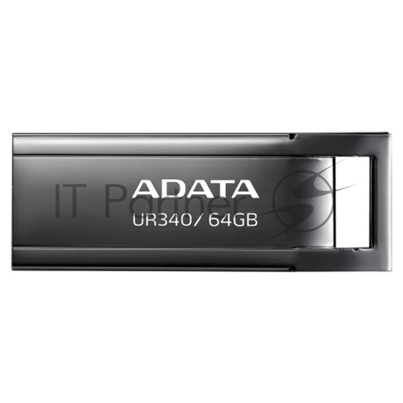 Флешка USB ADATA UR340 (AROY-UR340-64GbK), 64Gb, USB 3.2, R/W 100/30, черный