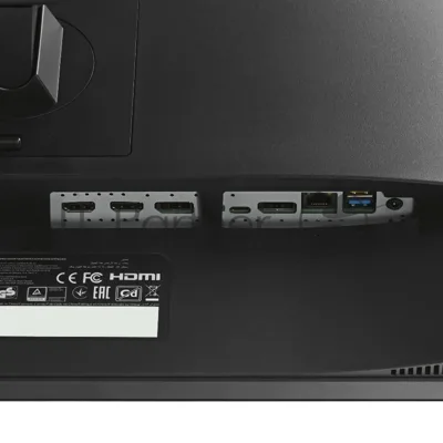 Монитор 27" AOC Q27P3CV IPS 2560x1440, 75 Гц, 4 мс, 16:9, 350 кд/м², 2xHDMI, DisplayPort, USB Type-C, встроенные динамики, черный