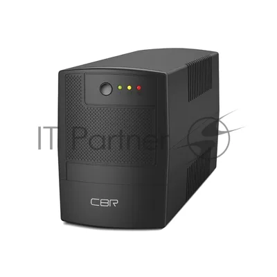 Источник бесперебойного питания CBR UPS-TWP-101J-650 / 650ВА / 390Вт / IEC 320 C13 x3 / USB Type-B / RJ11