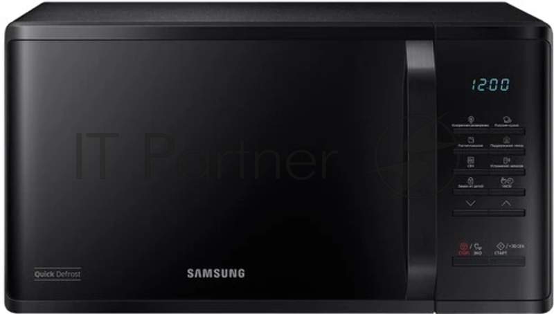 Микроволновая печь Samsung MS23K3513AK черный, 23 л, 800 Вт, переключатели - кнопки