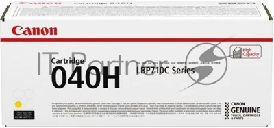Картридж лазерный Canon 040HY 0455C002 желтый (10000стр.) для Canon LBP-710/712