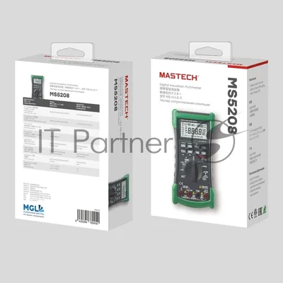 Профессиональный мультиметр MS5208 MASTECH