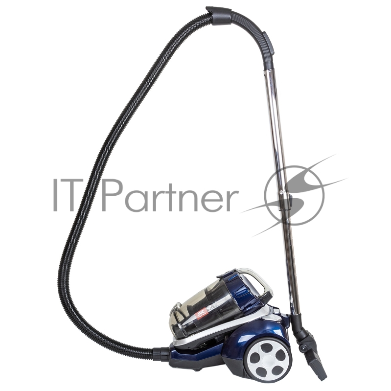 Пылесос JVC JH-VC410 синий/черный, 400/2200 Вт, уборка сухая, пылесборник контейнер 3 л