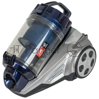 Пылесос JVC JH-VC423 синий/серый, 420/2400 Вт, уборка сухая, пылесборник контейнер 3 л