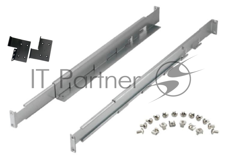 Шасси Systeme Electric Rail Kit 19", нагрузка до 60кг, регулируемый 480-780 мм для ИБП SRTSE 1-3КВА и SRVSE 1-3КВА, силовых модулей ИБП SRVSE XL 1-6КВА и SRTSE 5-10КВА, комплектов батарей BPSE36RT2U, BPSE48RT2U, BPSE72RT2U