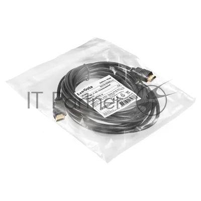 Кабель HDMI ExeGate EX-CC-HDMI-4.5 (19M/19M, 4,5м, v1.4b, позолоченные контакты)