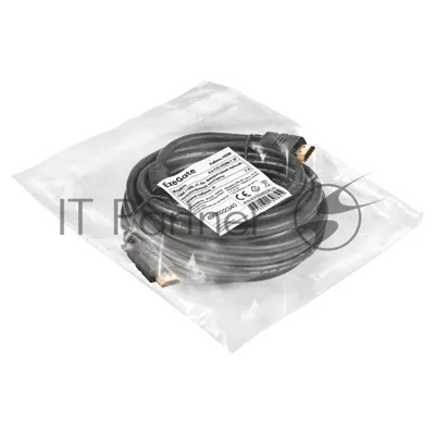 Кабель HDMI ExeGate EX-CC-HDMI-7.5F (19M/19M, 7,5м, v1.4b, ферритовые кольца, позолоченные контакты)