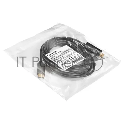 Кабель DisplayPort-HDMI ExeGate EX-CC-DP-HDMI-5.0 (20M/19M, 5м, экран)
