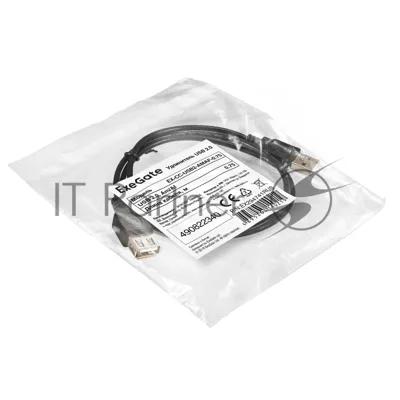 Удлинитель USB 2.0 ExeGate EX-CC-USB2-AMAF-0.75 (Am/Af, 0,75м)