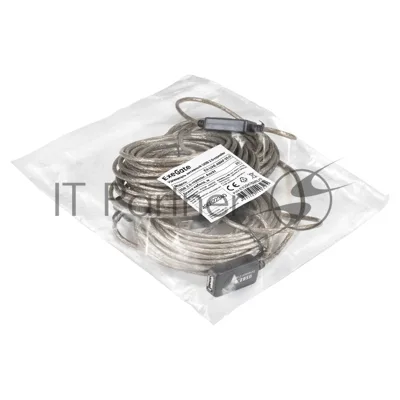Удлинитель активный USB2.0-repeater ExeGate EX-UAE-AMAF-25.0 (Am/Af, 25м)