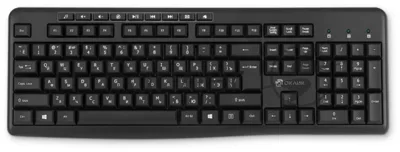 Клавиатура Oklick K225W беспроводная, радиоканал, чёрный