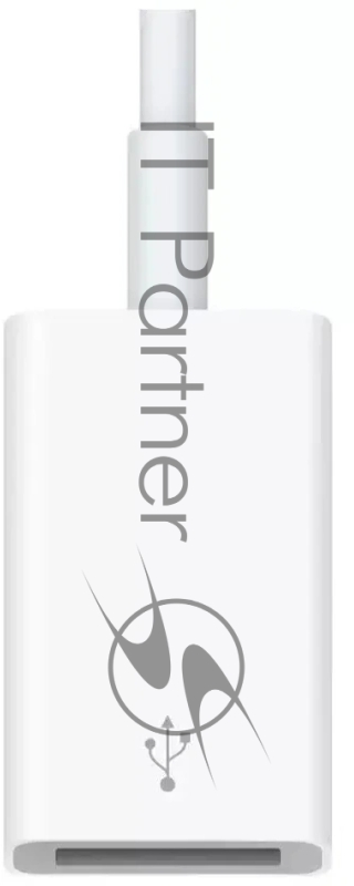 Адаптер Apple MJ1M2ZM/A USB-USB-C белый 0.11м (MJ1M2FE/A)