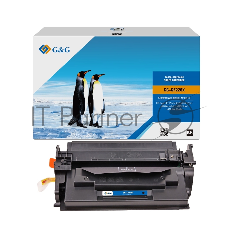 Картридж G&G аналог HP CF226X 9k с чипом