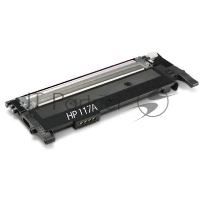Картридж лазерный G&G, аналог HP W2073A/117A красный 0.7k с чипом
