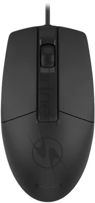 Мышь проводная A4Tech OP-335S черный, 1200 dpi, USB, кнопки - 3