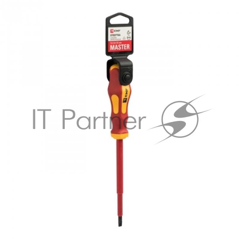 Отвертка Master SL5.5x125 мм 1000В Basic