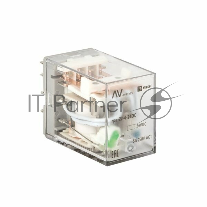 Реле промежуточное RPA 22/4 5A 24В DC EKF AVERES