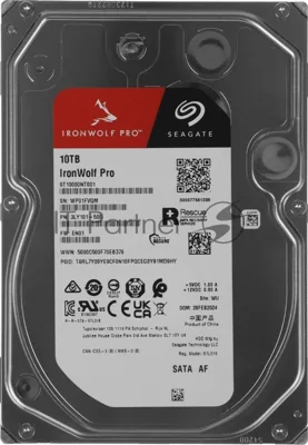 Жесткий диск HDD Seagate IronWolf Pro 10Tb 7200rpm SATA 256Mb 3.5"