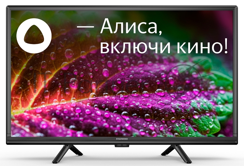 Телевизор Starwind 24" SW-LED24SG304 черный LED HD 60Hz Яндекс ТВ