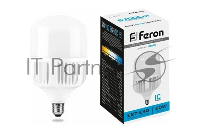 Лампа светодиодная Feron LB-65 60Вт Е27/Е40 дневной