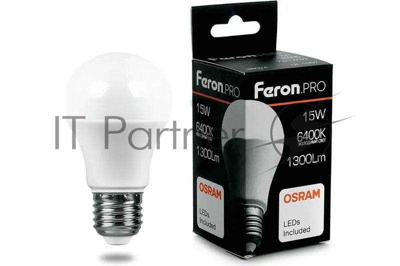 Лампа светодиодная Feron PRO LB-1015 15Вт Е27 дневной